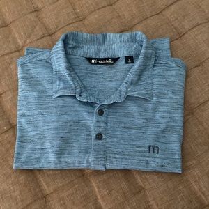 Travis Mathew Blue Polo Shirt